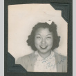 Portrait of young woman (ddr-densho-550-214)