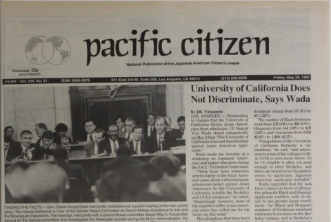 Pacific Citizen, Vol. 104, No. 21 (May 29, 1987) (ddr-pc-59-21)