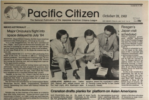 Pacific Citizen, Whole No. 2,262, Vol. 97, No. 18 (October 28, 1983) (ddr-pc-55-42)