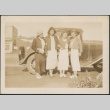 Four women by car (ddr-densho-316-278)