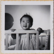 Leslie Shiomi in a crib (ddr-densho-522-371)