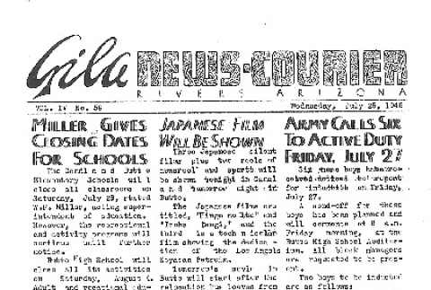 Gila News-Courier Vol. IV No. 59 (July 25, 1945) (ddr-densho-141-418)