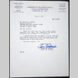 Letter to William Yoshino from Thomas Kindness (ddr-chijacl-1-363)