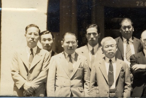 A group of men posing for a photograph (ddr-njpa-1-2398)