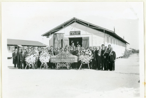 Funeral for Shojiro Yoshikawa (ddr-densho-37-1555)