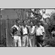 Four man standing in garden (ddr-densho-426-1833)