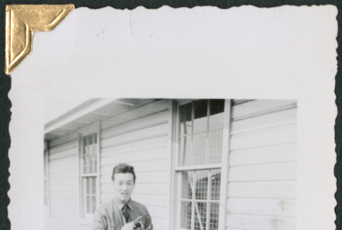 Man on stairs (ddr-densho-434-228)