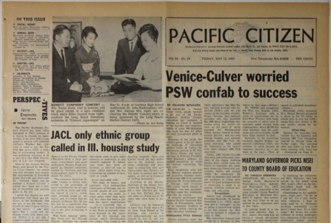 Pacific Citizen, Vol. 64, No. 19 (May 12, 1967) (ddr-pc-39-20)