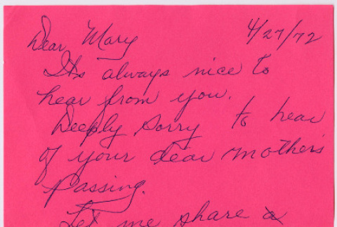 Letter and Envelope, Redacted (ddr-densho-488-34-mezzanine-73adf1027f)