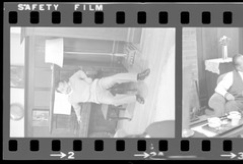 Negative film strip for Farewell to Manzanar scene stills (ddr-densho-317-118)