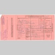 License application (ddr-densho-324-33)