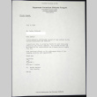 Letter to Jackie Vidourek from William Yoshino (ddr-chijacl-1-437)