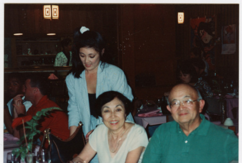 Iino family at meal (ddr-densho-368-412)