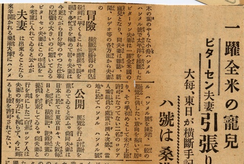 Article about E. Allen Petersen and Taneko Petersen (ddr-njpa-1-1275)
