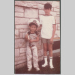 Two boys, one in sailor suit (ddr-densho-523-494)