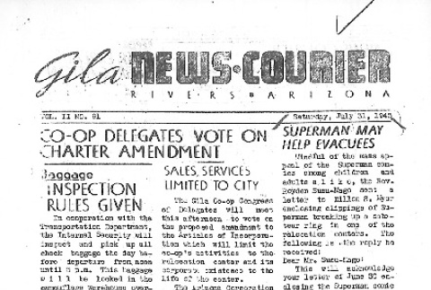 Gila News-Courier Vol. II No. 91 (July 31, 1943) (ddr-densho-141-132)