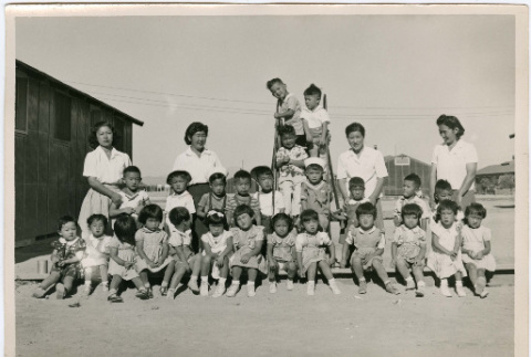 Photo of group of children (ddr-densho-399-14)