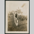 Women in yard (ddr-densho-378-417)