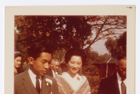 Photo of Crown Prince Akihito and Crown Princess Michiko (ddr-densho-446-437)