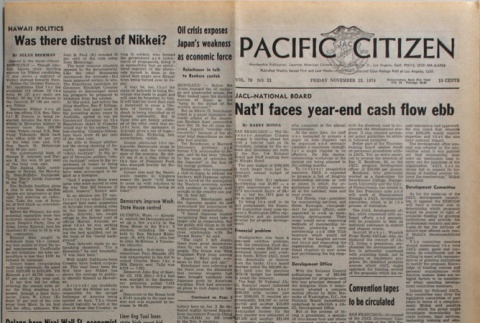 Pacific Citizen, Vol. 79, No. 21 (November 22, 1974) (ddr-pc-46-46)