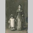A woman and child in kimono (ddr-densho-321-552)