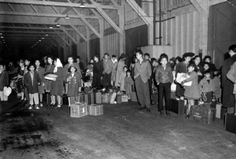 Japanese Americans departing for Hawaii (ddr-densho-36-56)