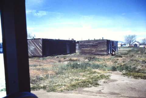 Old buildings on the former site of Tule Lake concentration camp (ddr-densho-294-60)