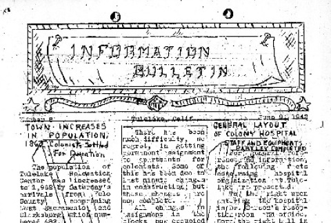 Information Bulletin #8 (June 9, 1942) (ddr-densho-65-307)