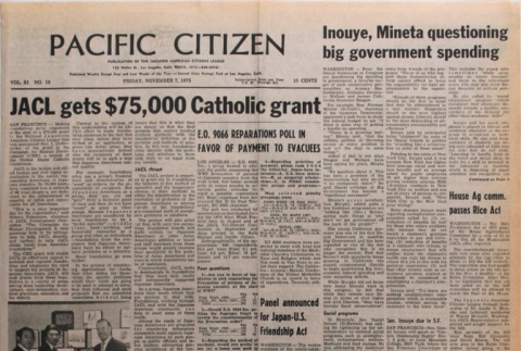 Pacific Citizen, Vol. 81, No. 19 (November 7, 1975) (ddr-pc-47-44)