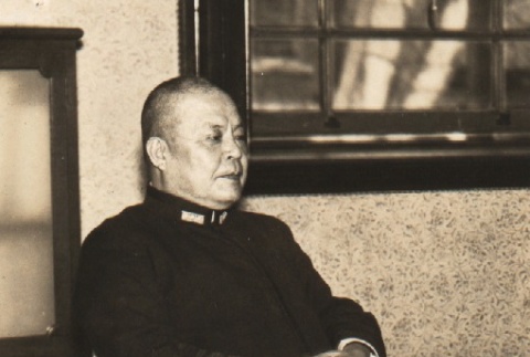 Mineo Osumi at his desk (ddr-njpa-4-1794)