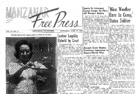 Manzanar Free Press Vol. III No. 51 (June 26, 1943) (ddr-densho-125-143)