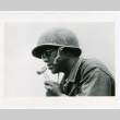 Side profile of soldier (ddr-densho-1007-394)