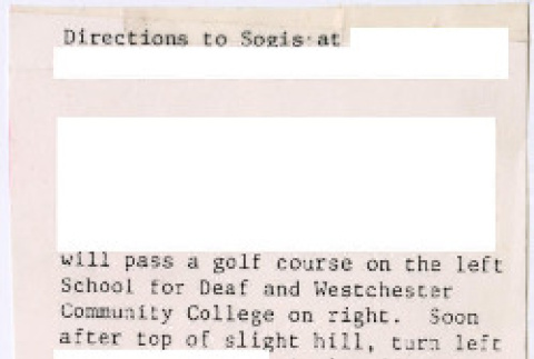 Directions to house from Sarah Sogi (ddr-densho-377-3040)