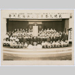 Large group photo with trophy (ddr-densho-348-32)