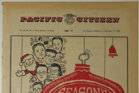 Pacific Citizen, Vol. 47, No.25 (December 19, 1958) (ddr-pc-30-51)