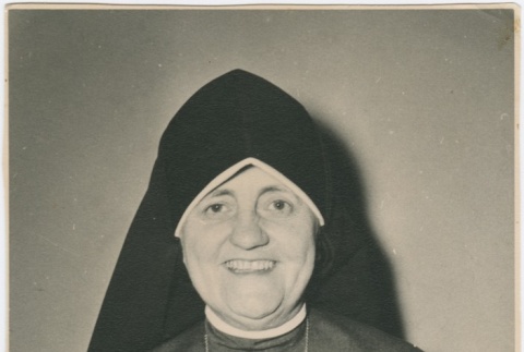(Photograph) - Image of nun (Front) (ddr-densho-330-296-mezzanine-c9b41453bf)