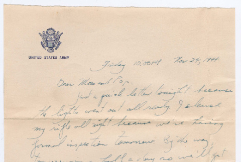 Letter from Tadashi Ishida to Mr. & Mrs. Y Ishida (ddr-densho-535-78)