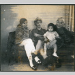 Agnes and Chester Sakura with woman and toddler (ddr-densho-523-497)
