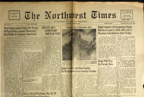 The Northwest Times Vol. 2 No. 43 (May 19, 1948) (ddr-densho-229-111)