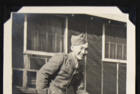 Solider at Rohwer (ddr-densho-542-769)