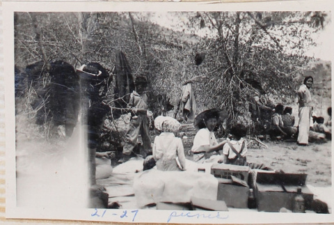 Group of people at picnic (ddr-densho-464-54)