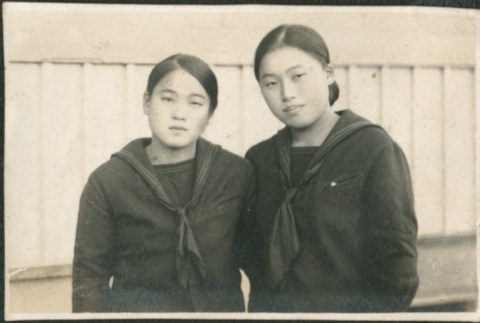 Two school girls (ddr-densho-321-655)