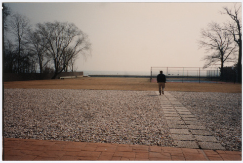Yard before landscaping (ddr-densho-377-1870)
