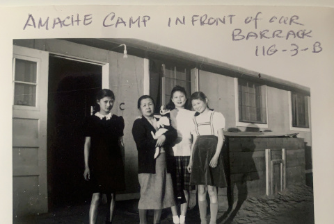 Four woman at Amache (ddr-one-6-10)