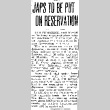 Japs to Be Put on Reservation (April 16, 1942) (ddr-densho-56-757)