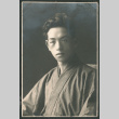 Portrait of a man in a kimono (ddr-densho-483-324)