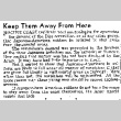 Keep Them Away From Here (July 14, 1943) (ddr-densho-56-949)