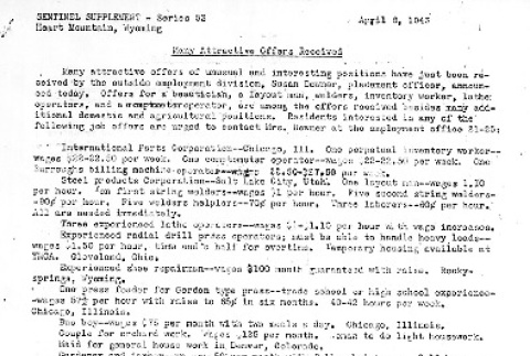 Heart Mountain Sentinel Supplement Series 53 (April 6, 1943) (ddr-densho-97-292)