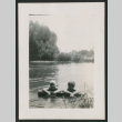 2 people floating in the water (ddr-densho-378-798)