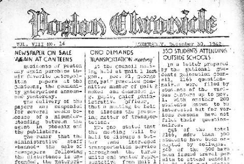 Poston Chronicle Vol. VIII No. 14 (December 30, 1942) (ddr-densho-145-206)